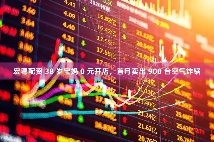 宏粤配资 38 岁宝妈 0 元开店，首月卖出 900 台空气炸锅